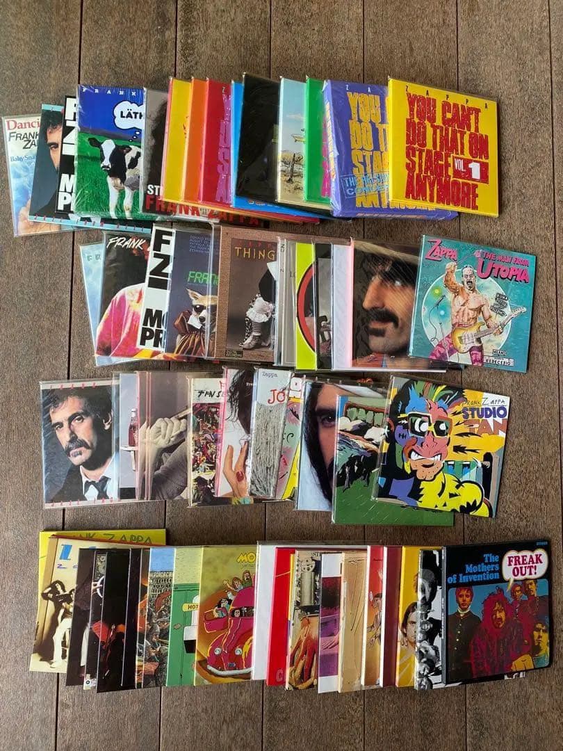 FRANK ZAPPA (没後10年企画) 紙ジャケットCD54枚+BOXセット