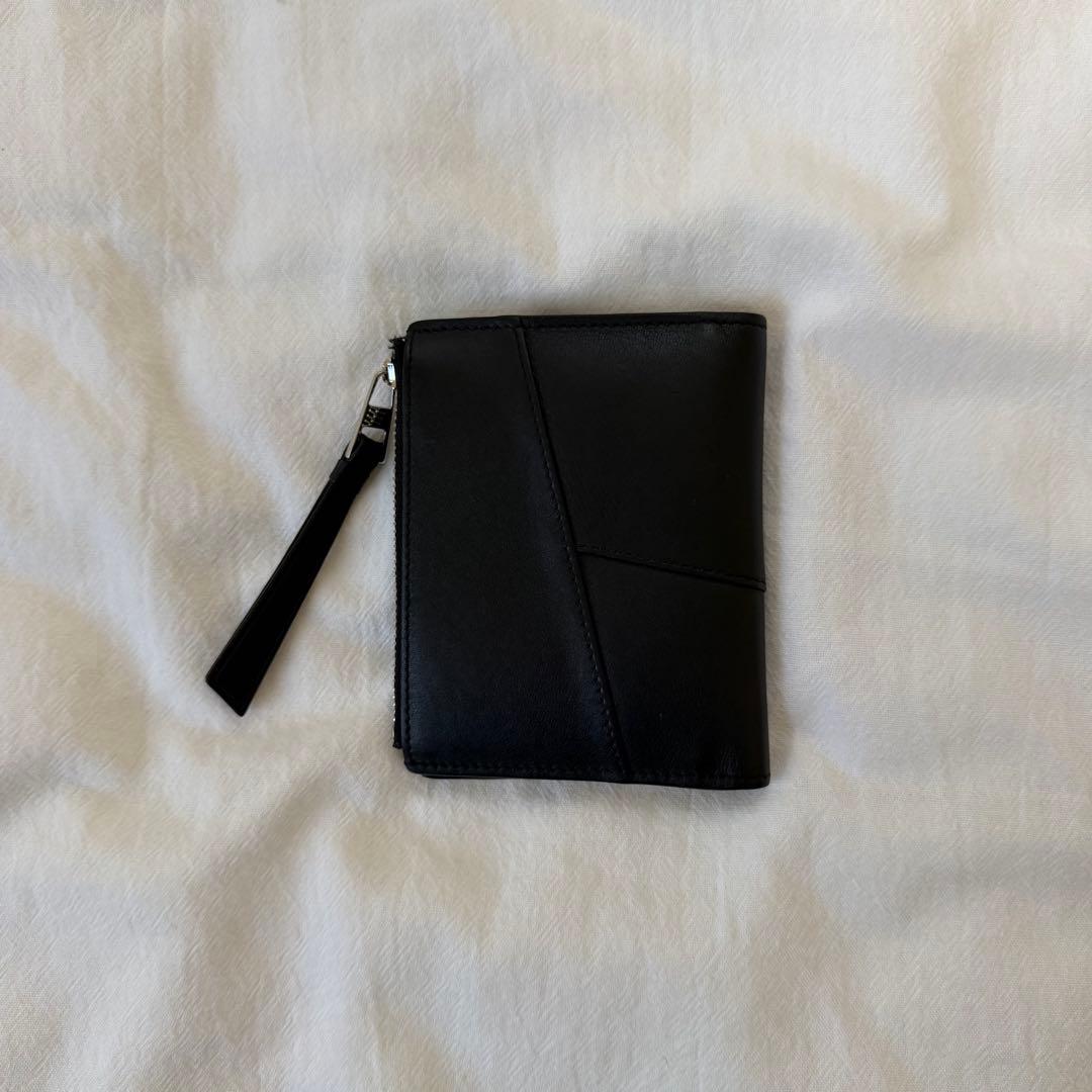 e*l様 【希少】【美品】LOEWE パズル スリム コンパクト ウォレット ブ