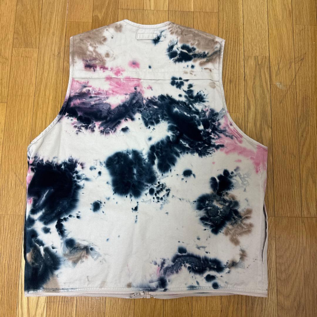 AMBERGLEAM カモフラ カスタムフィッシャーマンチノベスト　big