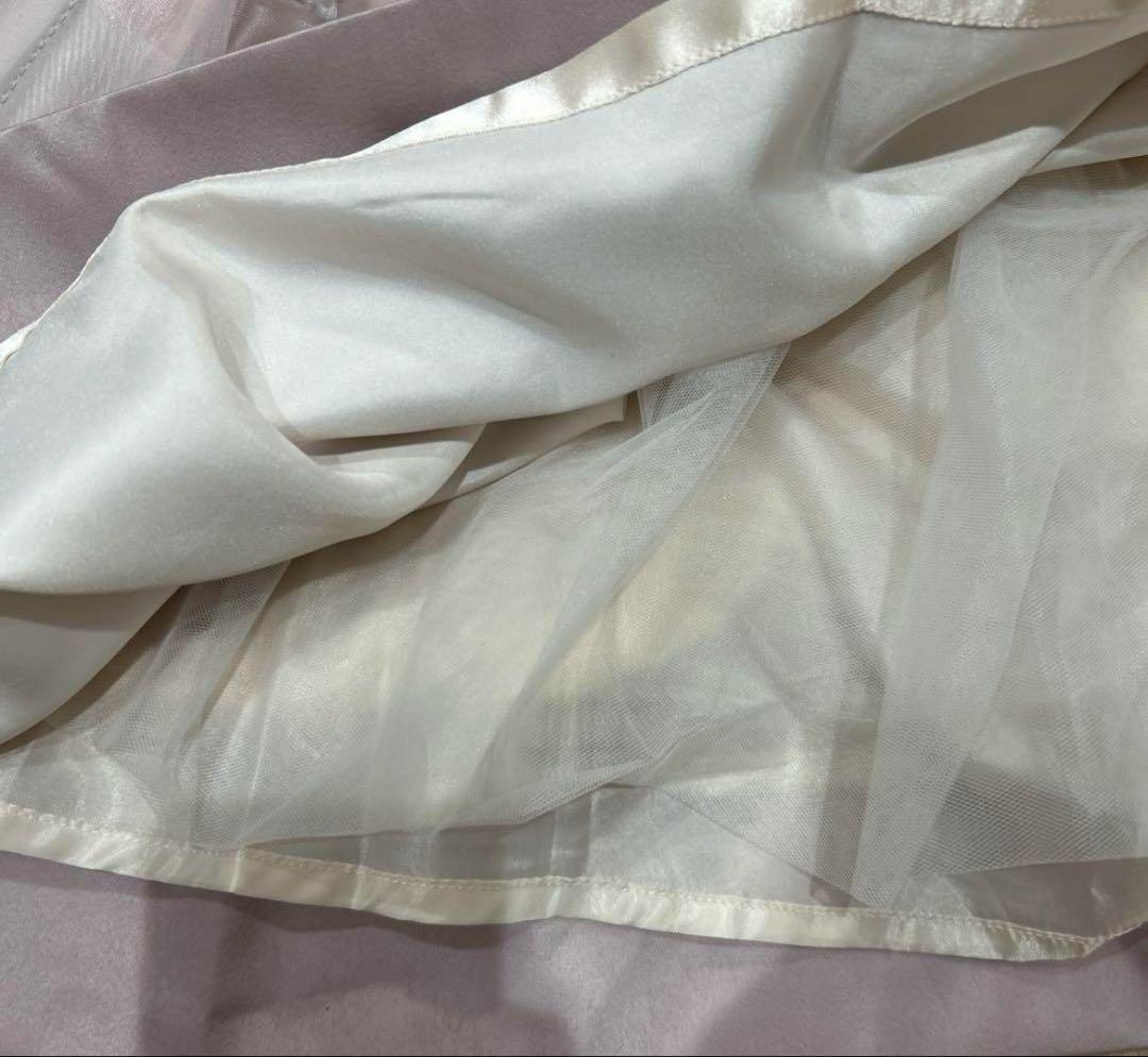 【入手困難】美品メゾピアノジュニア　ブロックチェックワンピースドレスピンク160