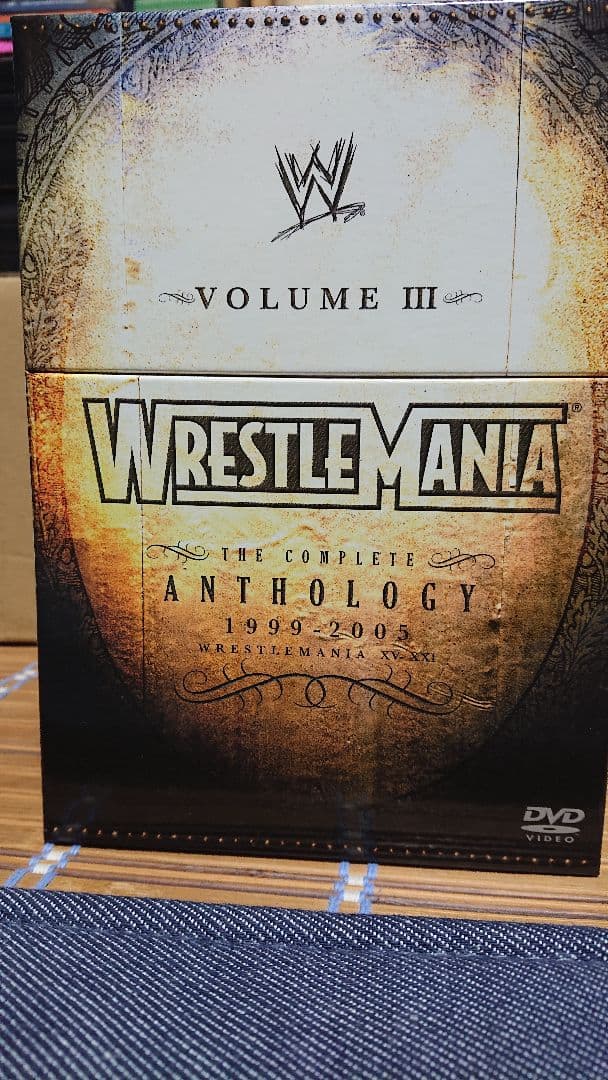 WWE レッスルマニア・アンソロジーBOX3 ⅩⅤ-ⅩⅩⅠ〈3,000セット限…
