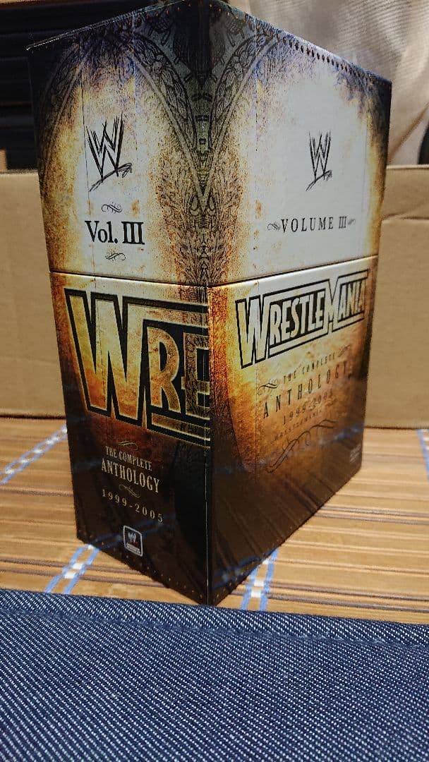 WWE レッスルマニア・アンソロジーBOX3 ⅩⅤ-ⅩⅩⅠ〈3,000セット限…