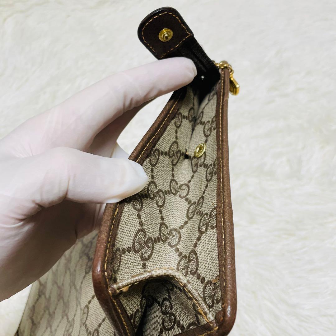 GUCCI オールドグッチ セカンドバッグ クラッチバッグ GG スプリーム