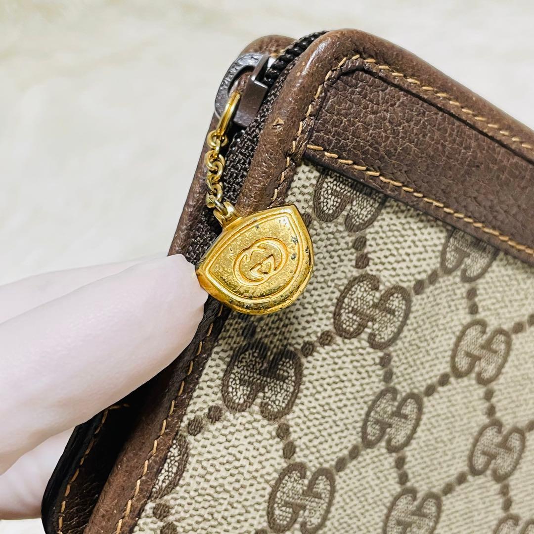 GUCCI オールドグッチ セカンドバッグ クラッチバッグ GG スプリーム