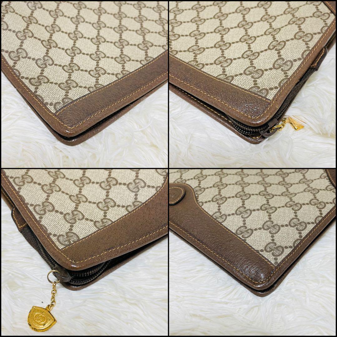 GUCCI オールドグッチ セカンドバッグ クラッチバッグ GG スプリーム