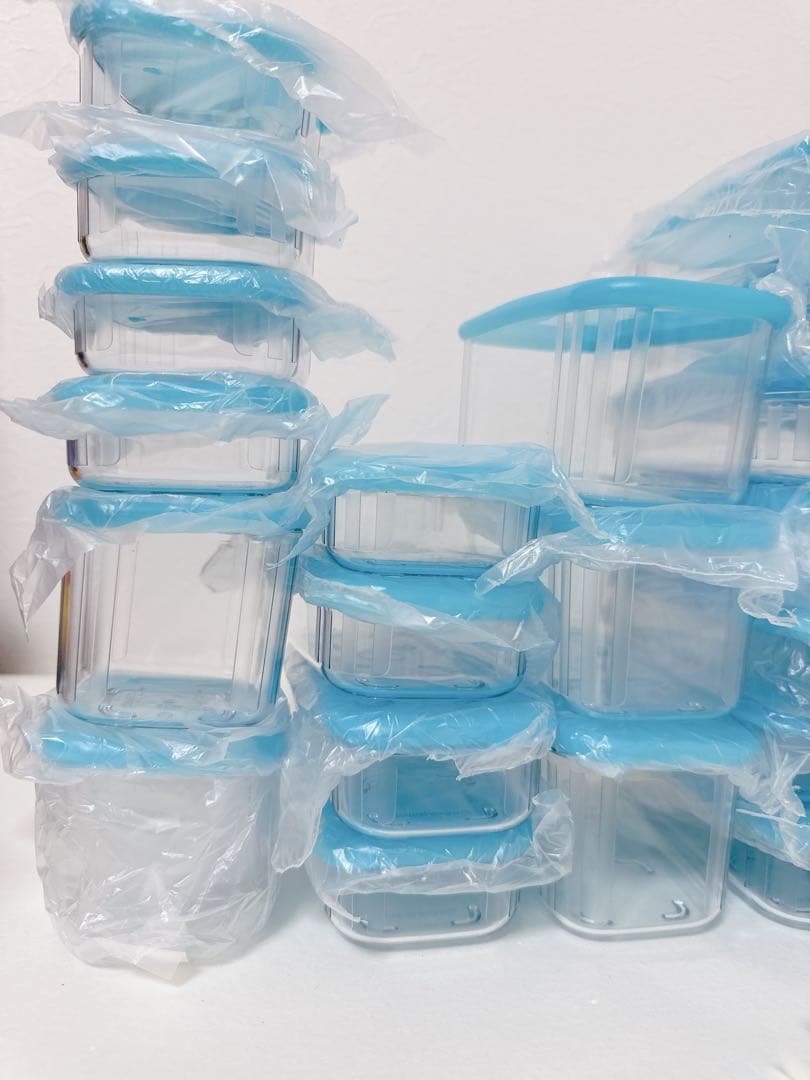 Tupperware タッパーウェア　クリアメイト　26点セット　ブルー