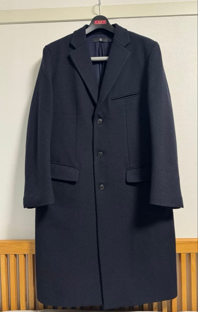 【UNIQLO+J】ウールブレンドチェスターコート