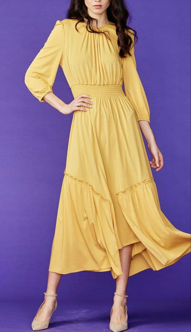 CORCOVADO　コルコバード　ウエストシャーリングワンピース