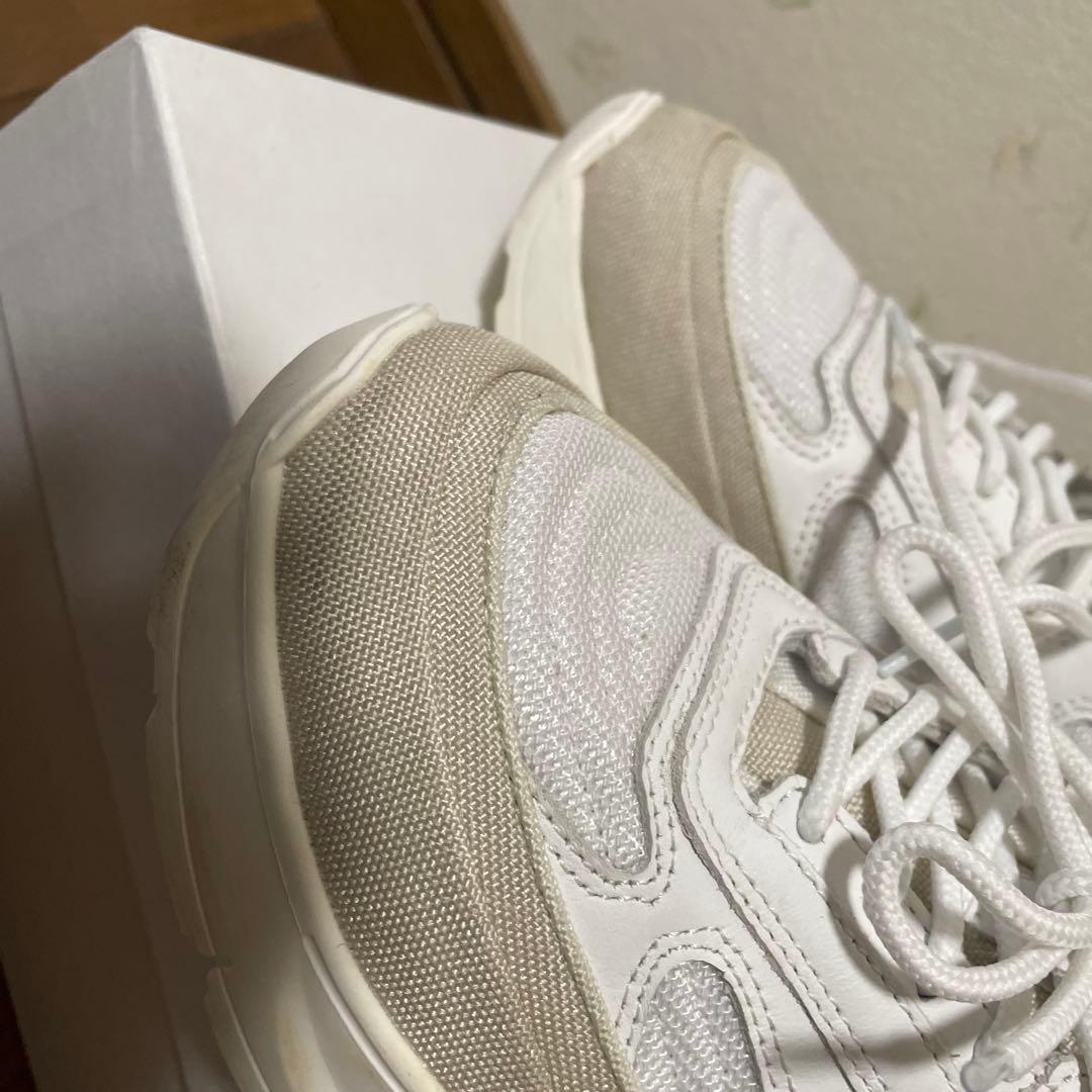 ⭐︎とうこです⭐︎ DATE ホワイト ベージュ スニーカー　38