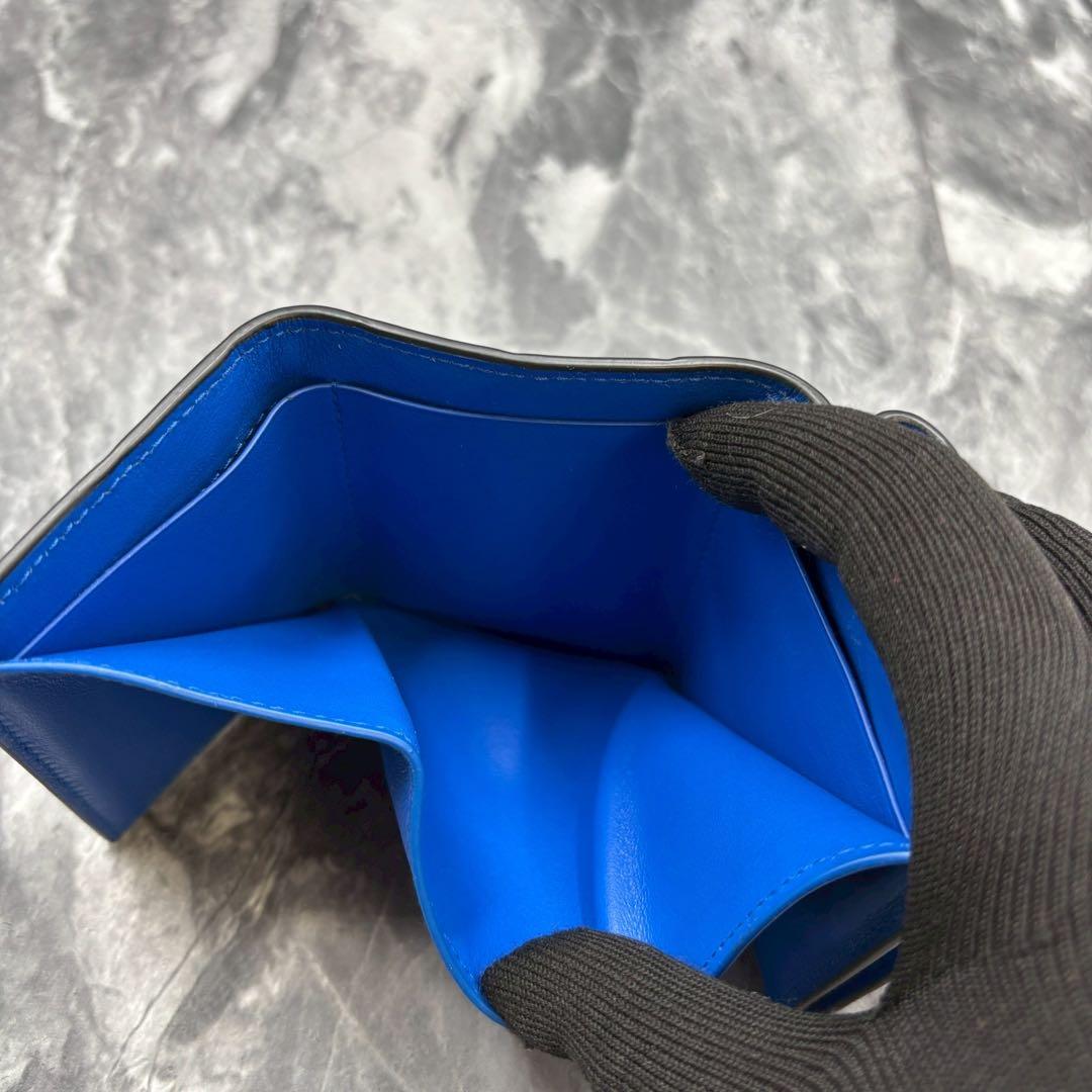 Munetakai ✨ボッテガヴェネタ　三つ折り財布　バイカラー