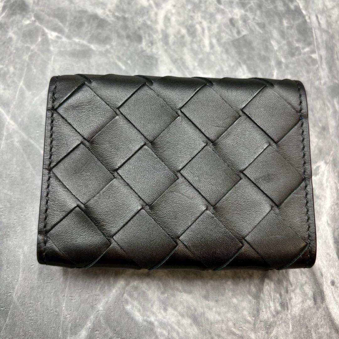 Munetakai ✨ボッテガヴェネタ　三つ折り財布　バイカラー