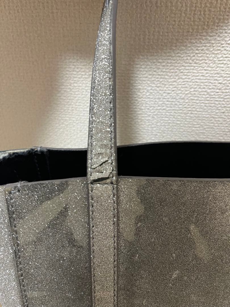 バレンシアガ　BALENCIAGA ショルダーバッグ　ラメ