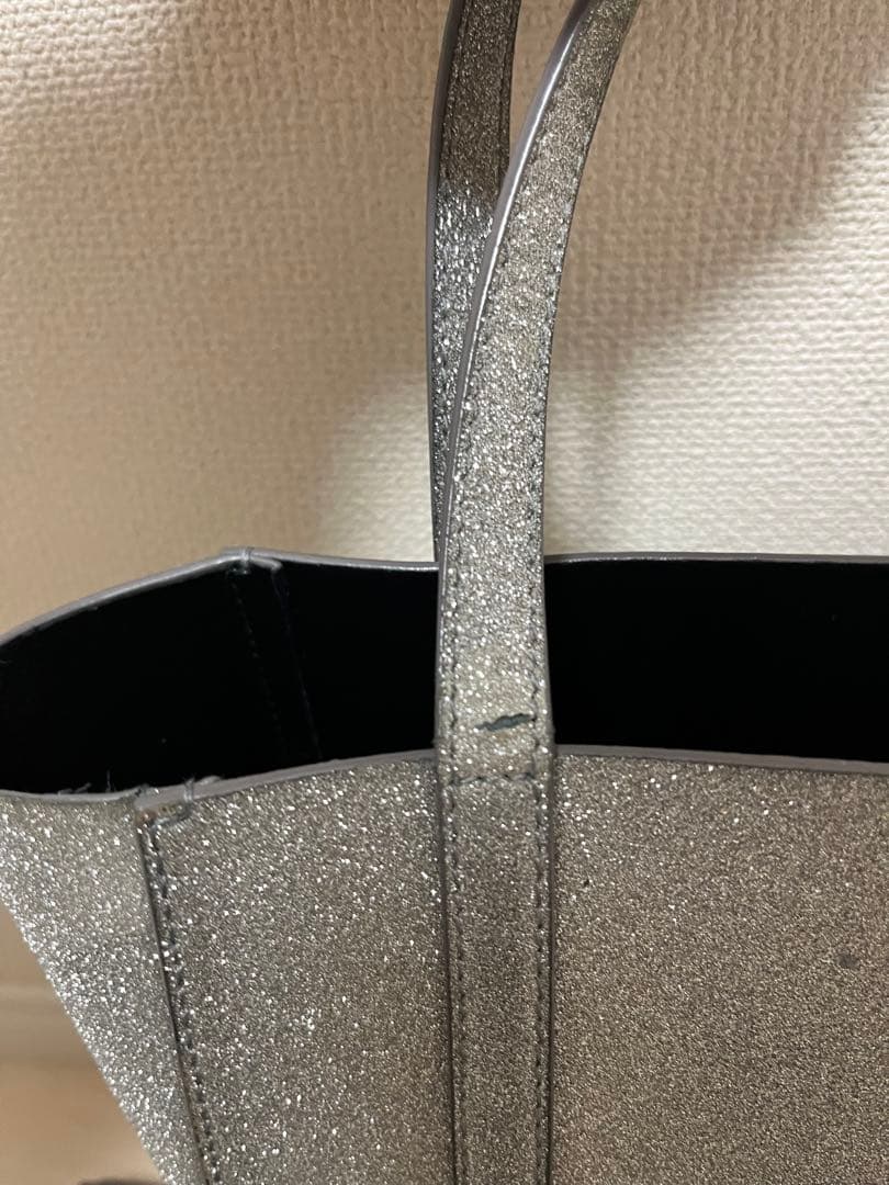 バレンシアガ　BALENCIAGA ショルダーバッグ　ラメ