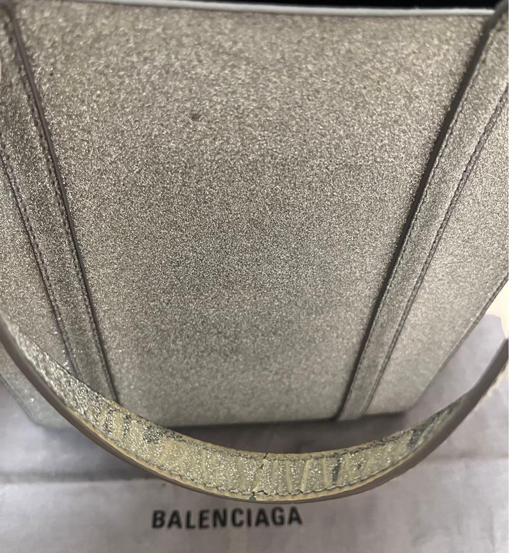 バレンシアガ　BALENCIAGA ショルダーバッグ　ラメ