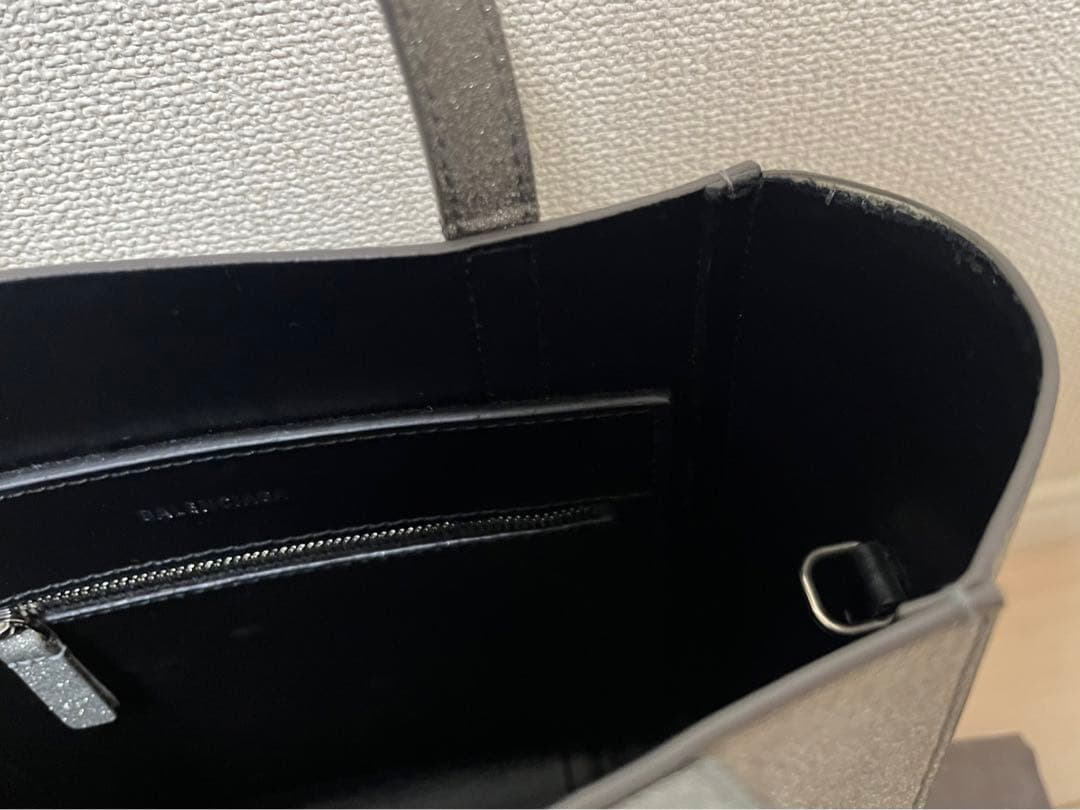 バレンシアガ　BALENCIAGA ショルダーバッグ　ラメ