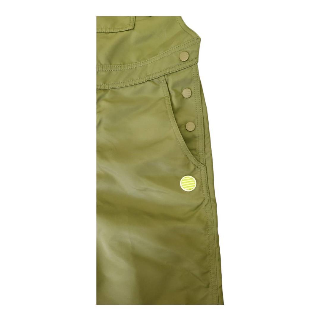 【新品】ボーダーズアットバルコニー ナイロン サロペット オーバーオール 38