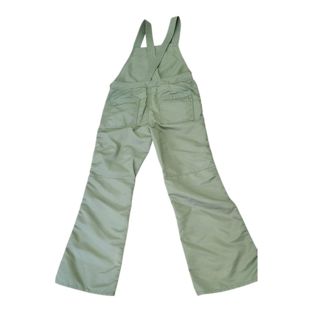 【新品】ボーダーズアットバルコニー ナイロン サロペット オーバーオール 38