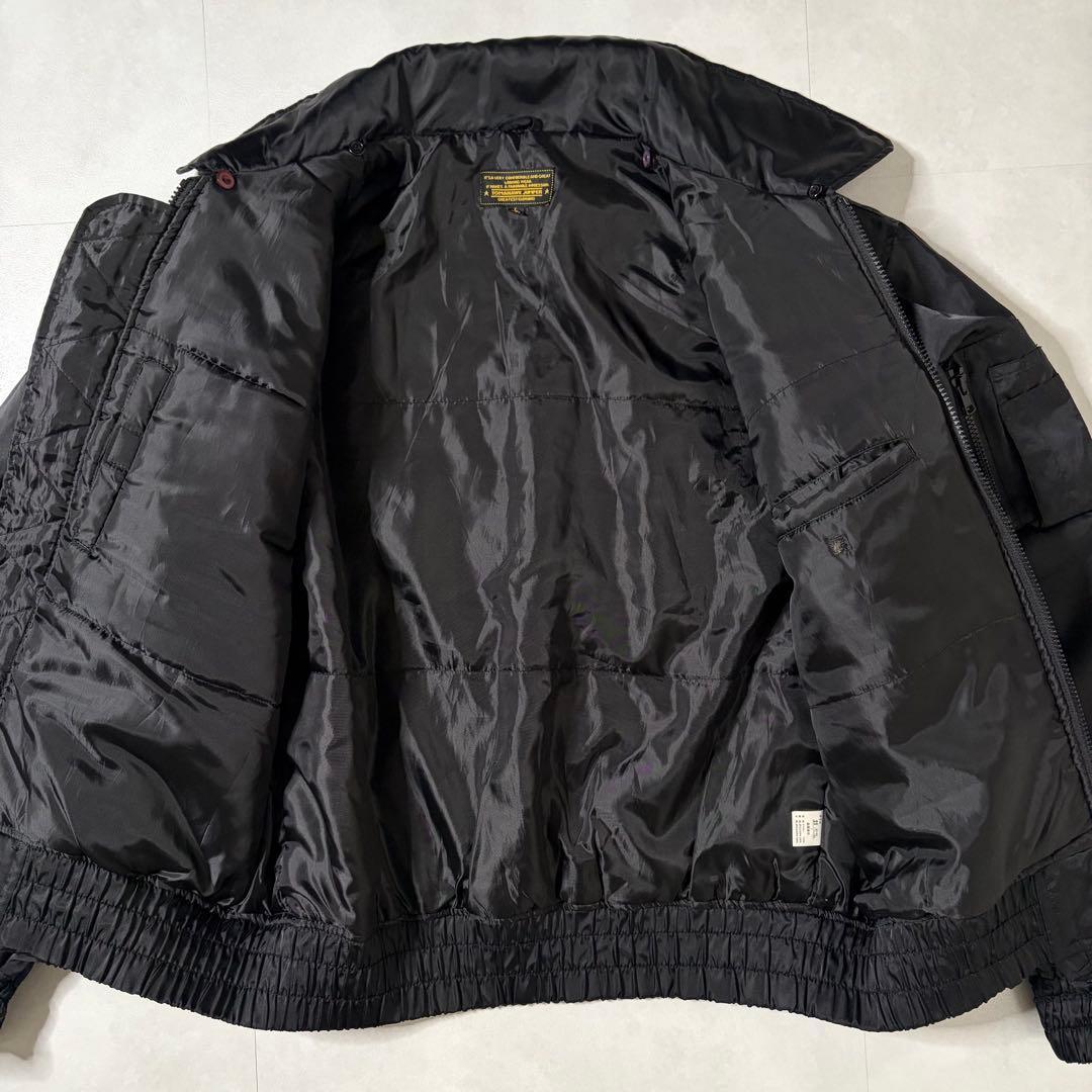 【超美品】TOMAHAWK JUMPER MA-1 フライトジャケット ブラック