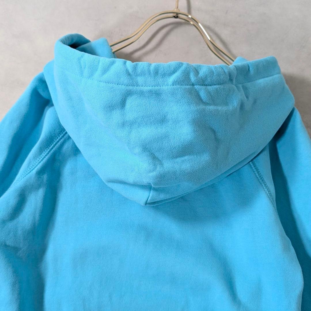 美品★ラルフローレン ビックポニー刺繍 パーカー ターコイズブルー XS