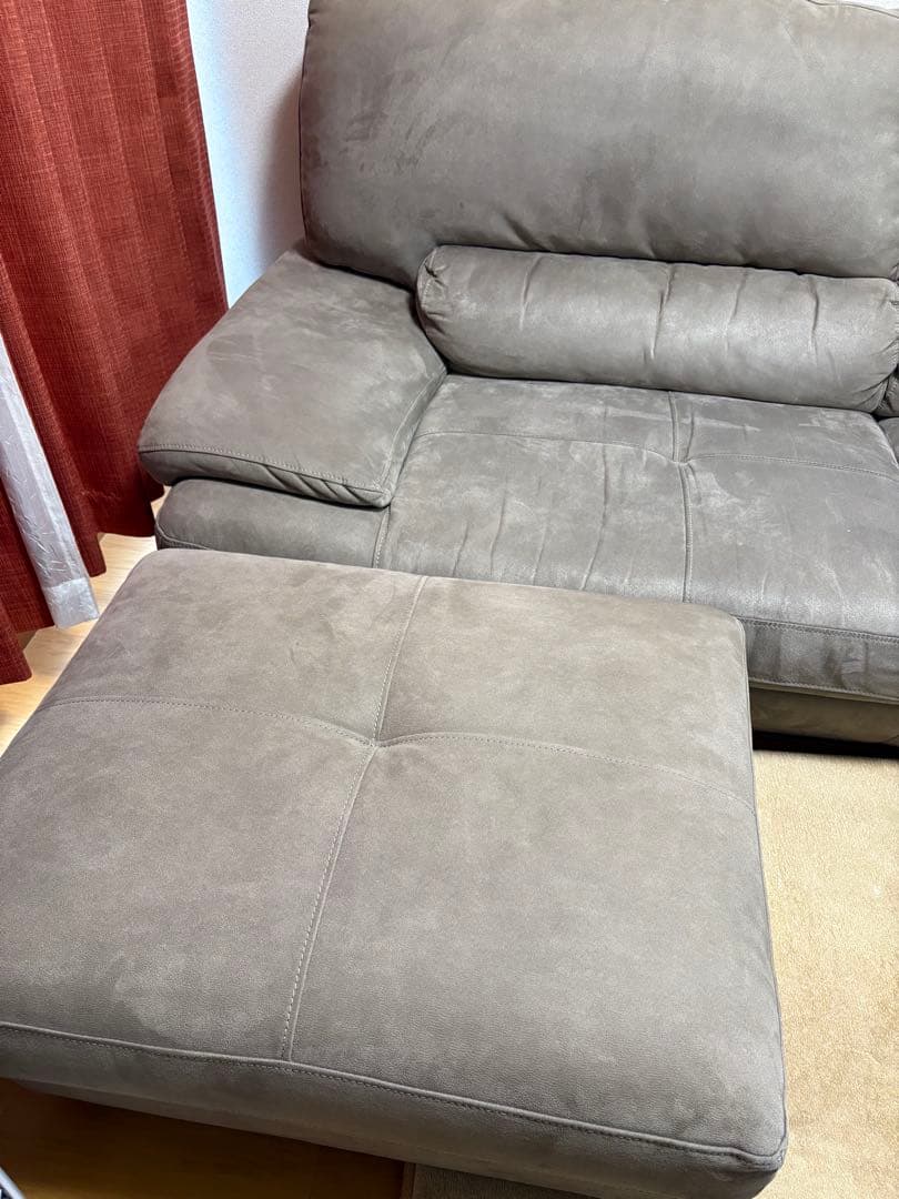 関家具⭐︎トレビソ　ソファ　2〜3人掛け＋オットマン付き