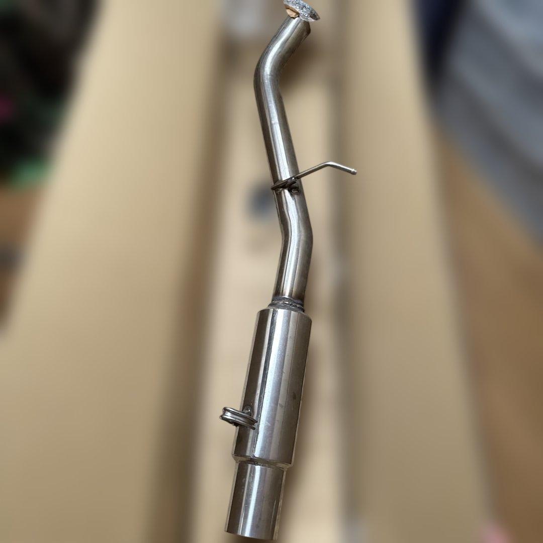 JZX100系 ターボ専用 豊和管シングル出しオールステンレスマフラー