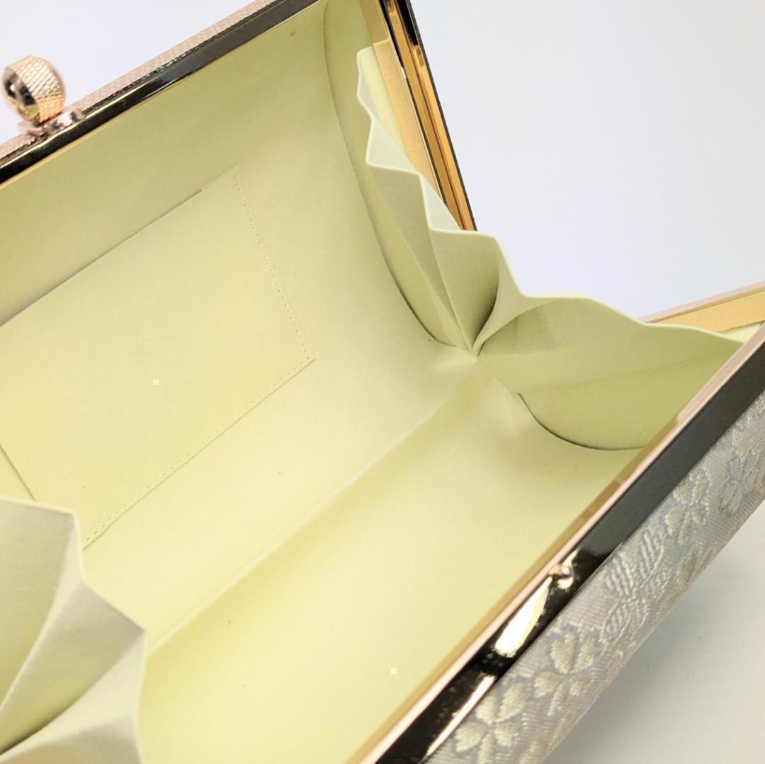 草履バッグセット ゴールド フォーマル 帯地 ゴールド S〜3Lサイズ u777