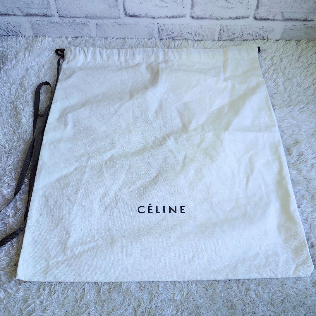 希少 セリーヌ 2way フィービー期 ショルダーバッグ ワンショル 茶 レザー