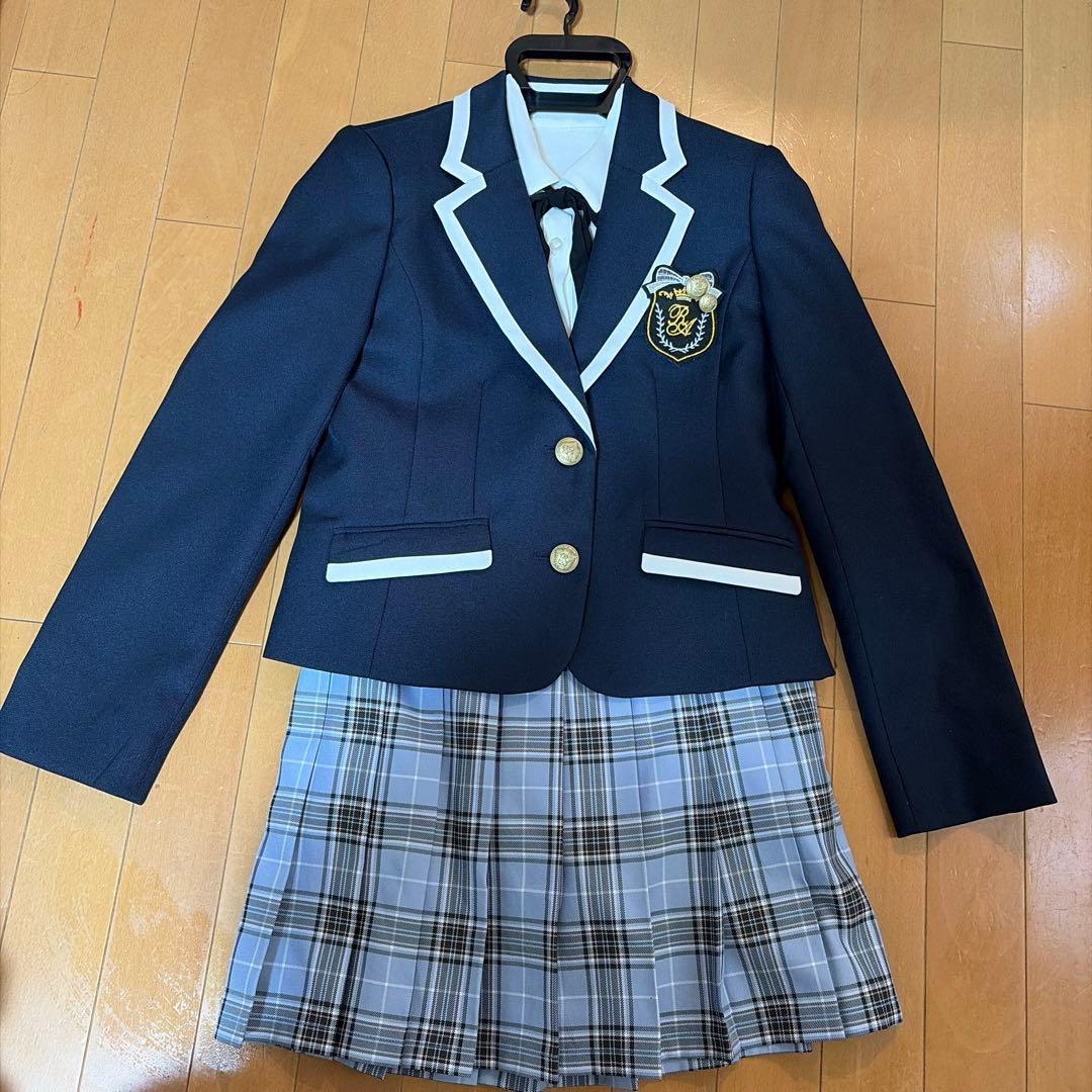 美品 卒服 レピピL ジャケットスカートブラウスセット