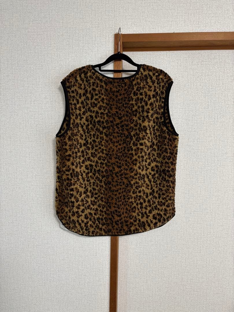 新品！BEAMS BOY / ボーイ ジャカード ボア プルオーバー ベスト