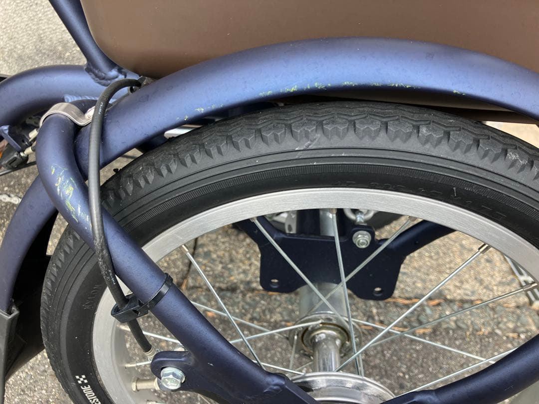 ブリヂストン　ラクットワゴン 電動アシスト三輪車