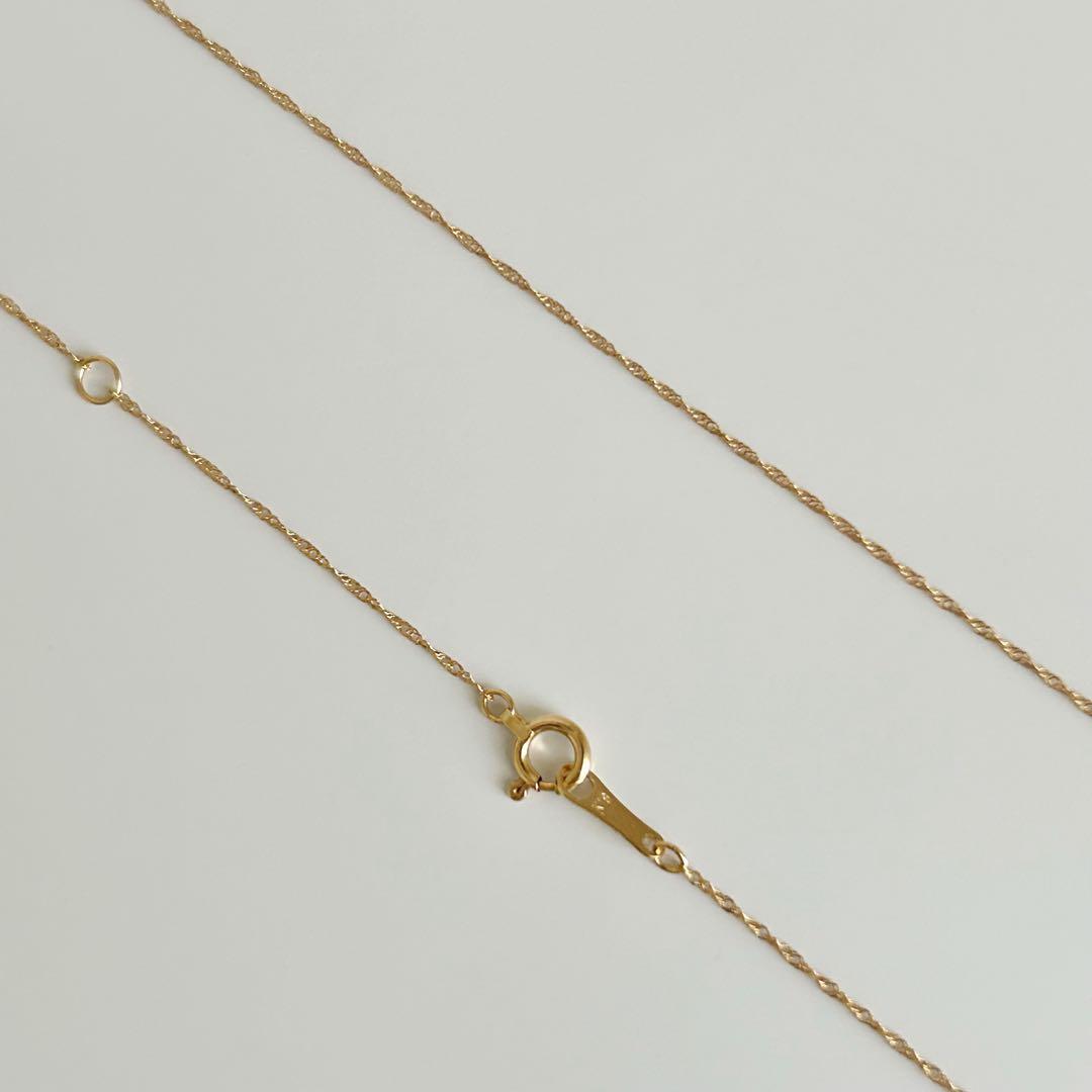 早いもの勝ち‼️新品 日本製 18金 K18 スクリュー ネックレス 40cm