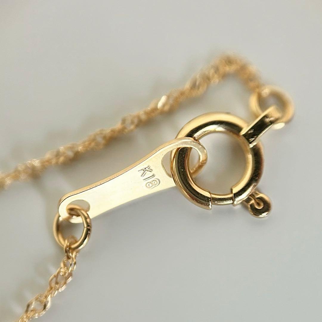 早いもの勝ち‼️新品 日本製 18金 K18 スクリュー ネックレス 40cm