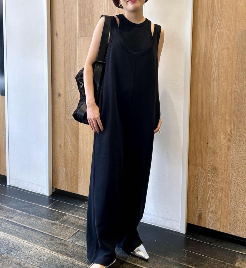 ADAM ET ROPE' Wフェイスジャージーセットロンパース