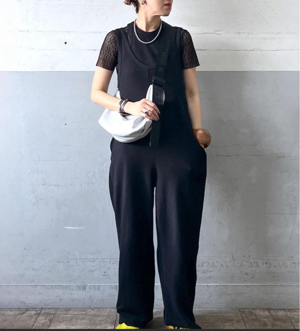 ADAM ET ROPE' Wフェイスジャージーセットロンパース