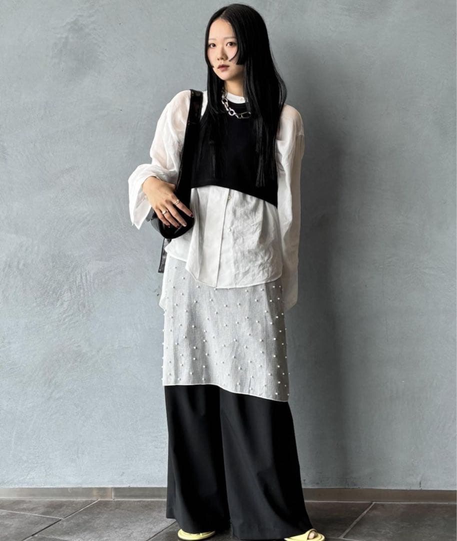 ADAM ET ROPE' Wフェイスジャージーセットロンパース