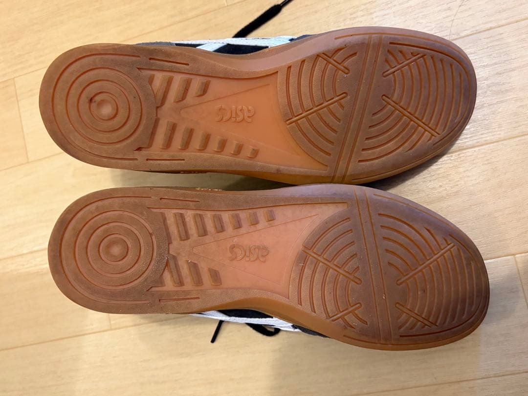 ASICS スニーカー SKYHAND OG ブラック×ホワイト　24.5cm