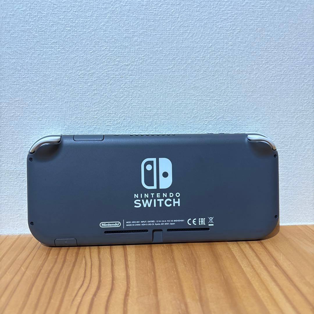 ニンテンドーSwitch Light グレー　充電器付き