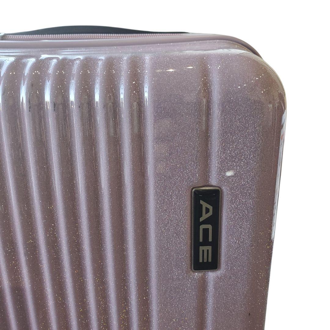 【良品】ACE キャリーケース 拡張タイプ 機内持込 TSAロック付 Sサイズ