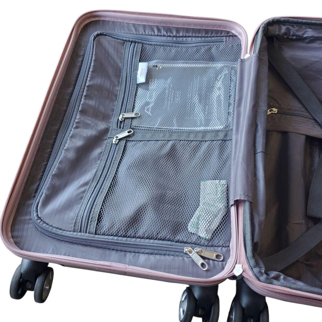 【良品】ACE キャリーケース 拡張タイプ 機内持込 TSAロック付 Sサイズ