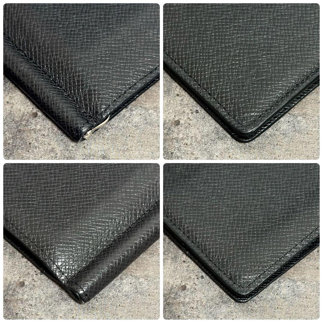 現行 IC搭載⭐️ルイヴィトン タイガ ポルトフォイユ パンス マネークリップ 黒