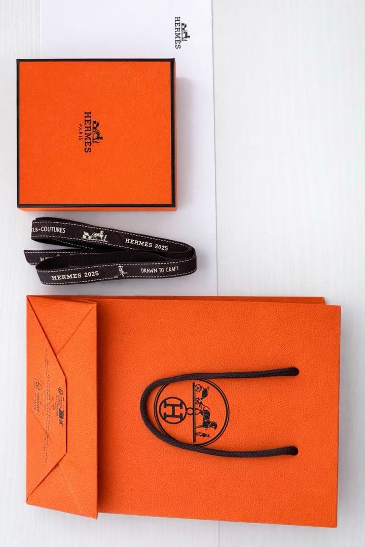 HERMES ポップhネックレス　マロングラッセ×ホワイト