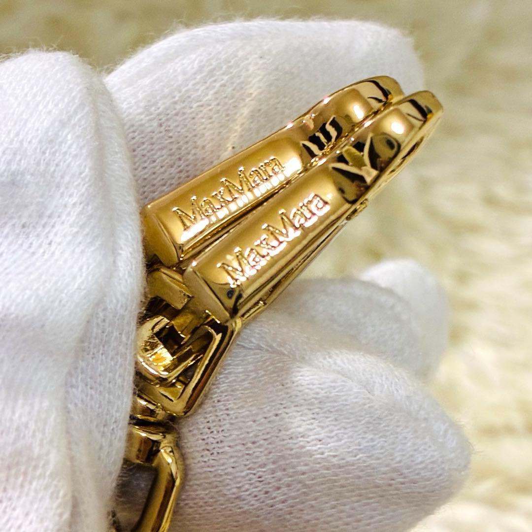 ★ 未使用　MaxMara マックスマーラ ミトン 手袋　テディベア　ブラウン