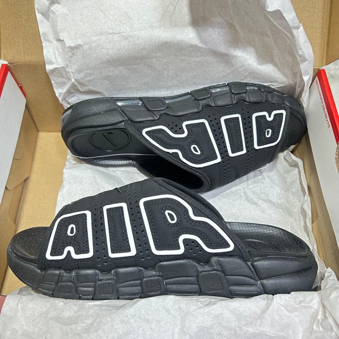 新品 未使用 ナイキエア モアアップテンポ ブラック26cm