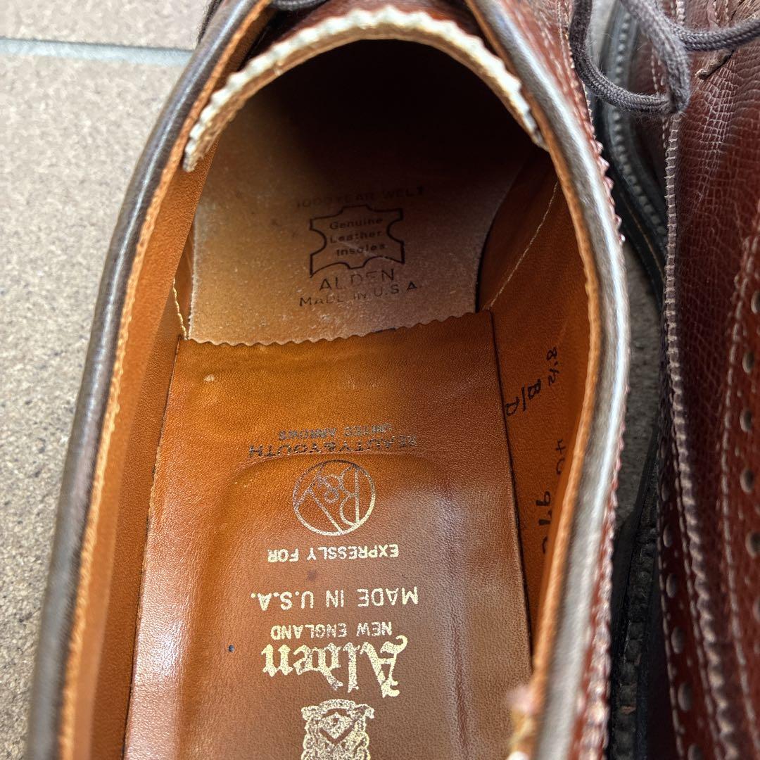 ⭐︎美品⭐︎オールデン Alden 97804 ウィングチップ 26.5cm