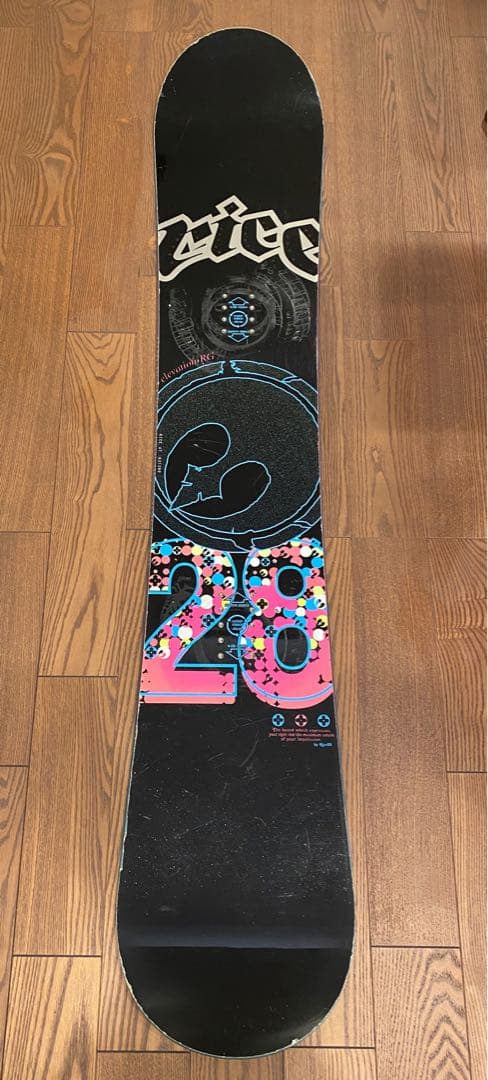 【希少】RICE28 オールラウンド スノーボード 147 キャンバーボード