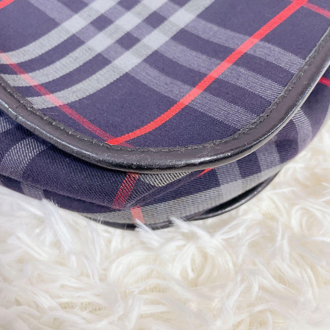 美品　ヴィンテージバーバリー　ノバチェック柄　ショルダーバッグ　斜め掛け