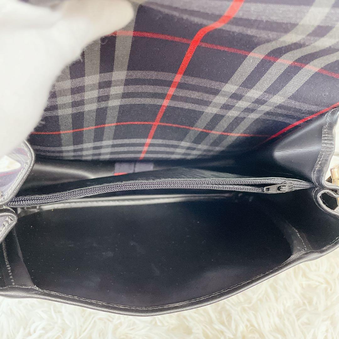 美品　ヴィンテージバーバリー　ノバチェック柄　ショルダーバッグ　斜め掛け