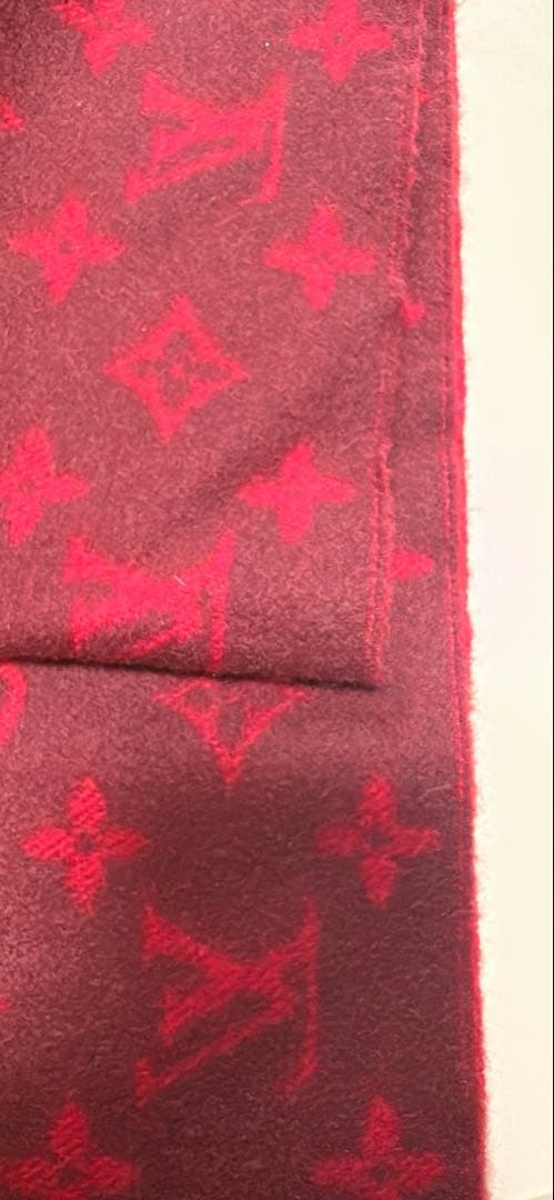 K*様 LOUIS VUITTON 100%カシミア　ストール　ショール　マフラ