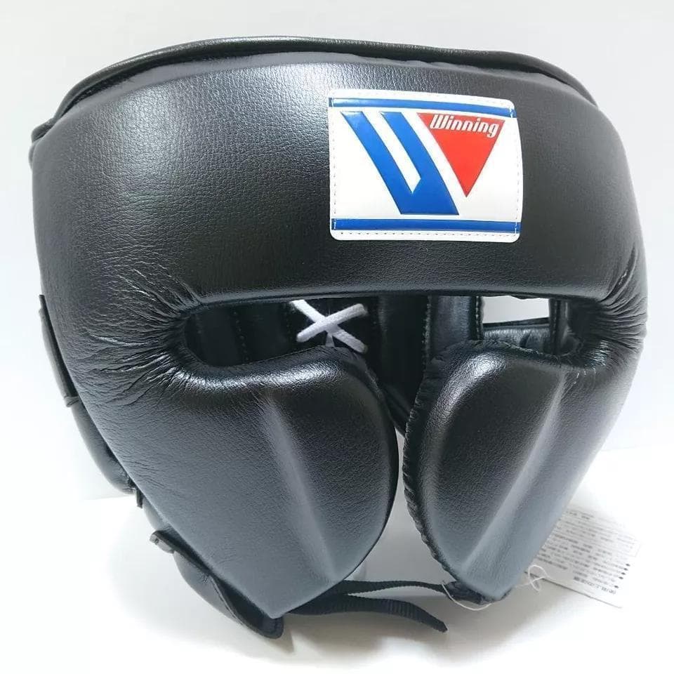 Winning ウイニング ボクシング ヘッドギア Lサイズ 黒 ブラック⑦