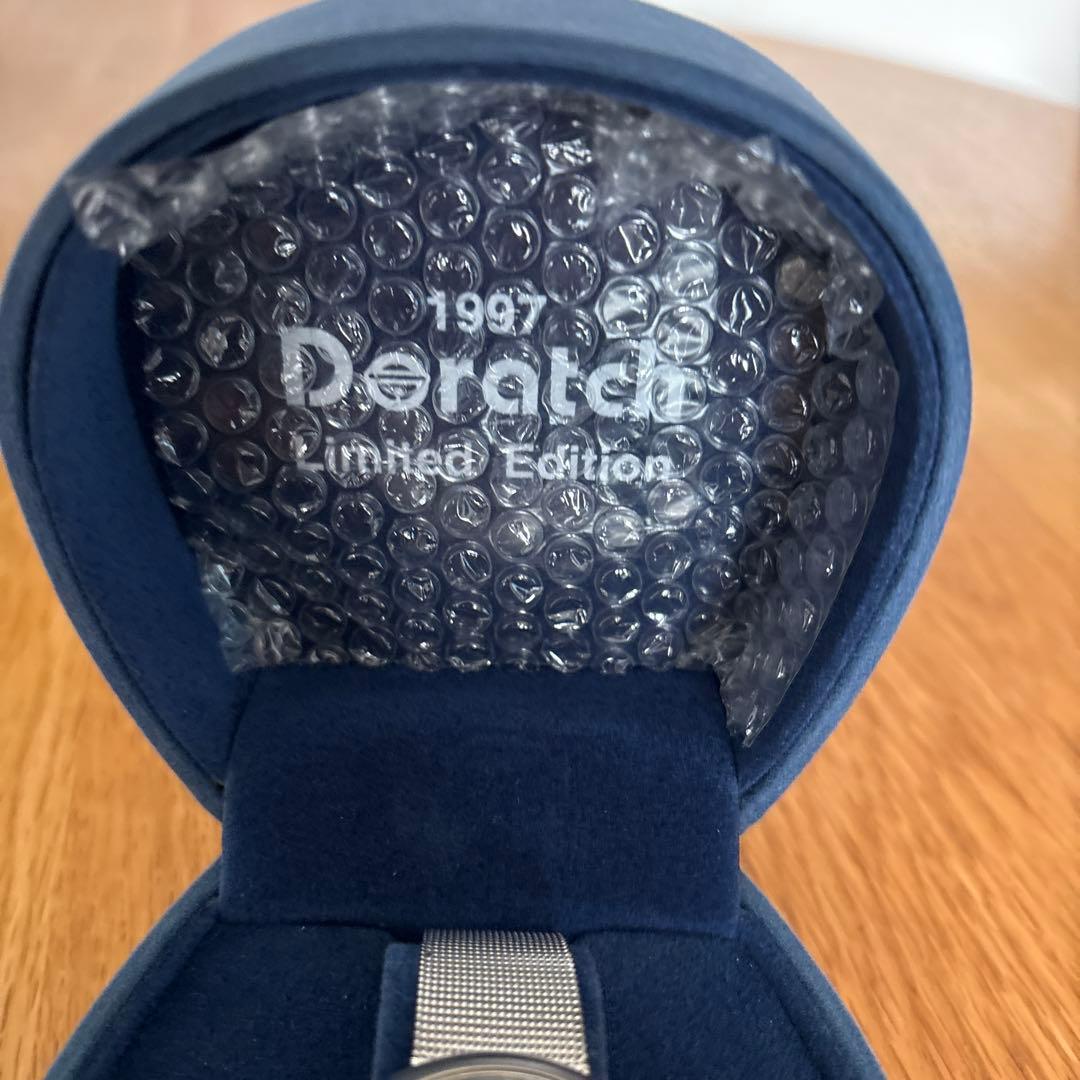 【新品】1997年ドラッチリミテッドエディションハーフスケルトンドラえもん腕時計